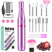 Torno para Uñas- Seguro- Potente- 11 en 1 lima electrica uñas- Kit de Manicura y Pedicura Eléctrico Profesional- 20-000…